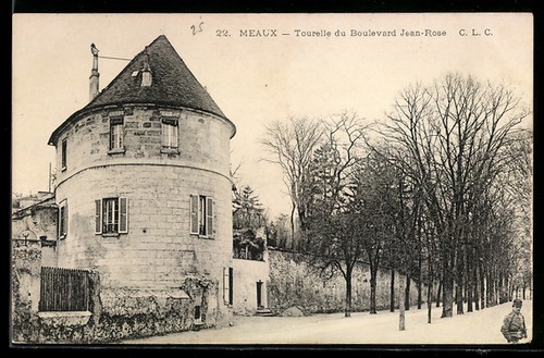 Cpa meaux tourelle du - cpa,