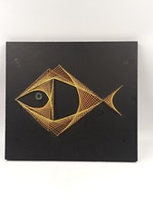 Cadre vintage en fil tendu