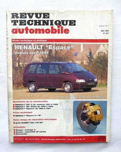 Rta renault espace depuis - renault,