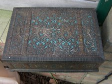 Boite Biscuits OUTSIDER TOURCOING Confiseur Ancienne Tôle Chérubins Putti