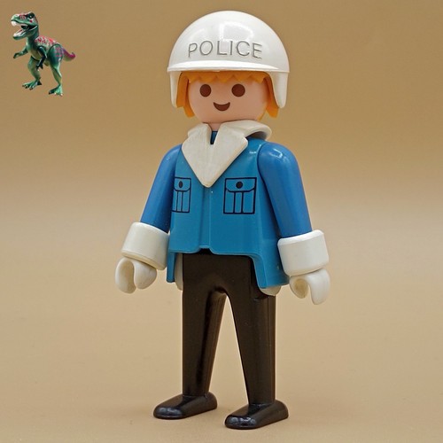 Figurine playmobil agent - figurine,