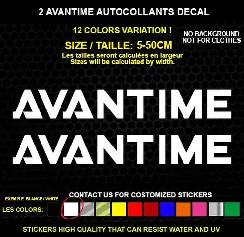 Avantime decorative stickers - 2,