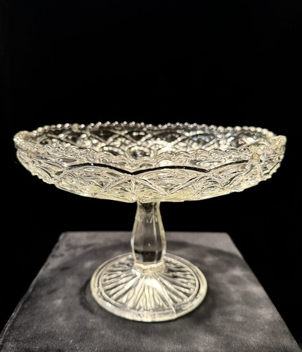 Compotier verre moulé - compotier, en