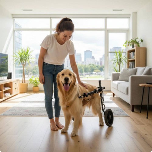 Fauteuil roulant chien - fauteuil,