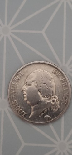 Francs 1822w argent - -,