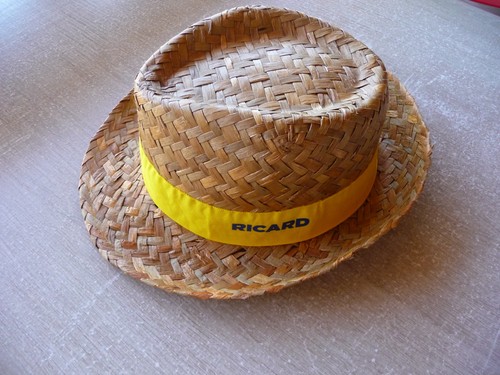 Chapeau paille ricard - de,