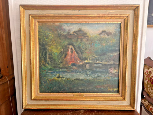 Peinture tableau huile toile - peinture,