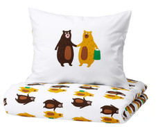 Housse de couette et taie