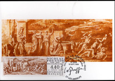 2896+ FDC  CARTE 1er JOUR       400° ANNIVERSAIRE  NICOLAS POUSSIN