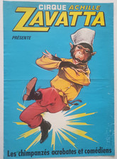 Affiche originale cirque -