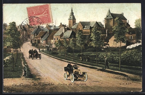 Cpa bouloire circuit - de, la