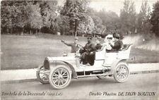 Double Phaeton De Dion-Bouton. CPA non postée.Superbe état.