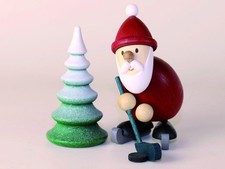 Figurine en Bois Père Noël