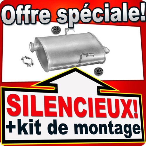 Silencieux arriere pour - silencieux,