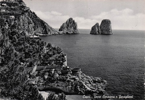 Italie capri saracen tower - saracen, and