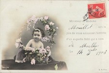 CP FAIRE-PART NAISSANCE PETITE