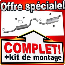 Ligne pot d'échappement pour