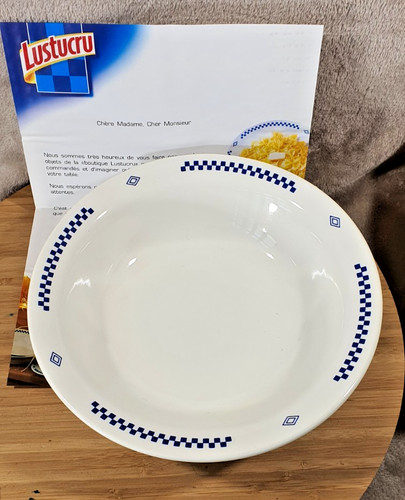 Plat creux marque lustucru - plat,