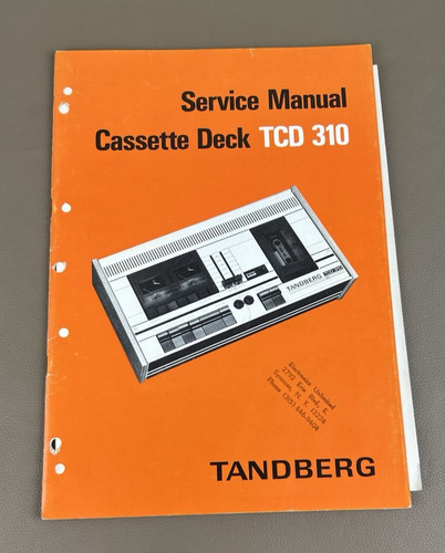 Tandberg tcd 310 - tandberg, tcd-310