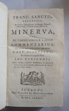 Grammaire Latine. Sanchez