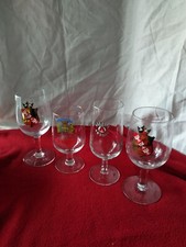 Lot 4 verres à bière la salvia champigneulles stella artois