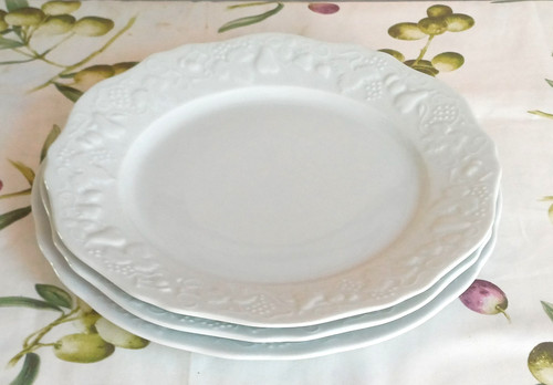Lot assiettes plates - 3,