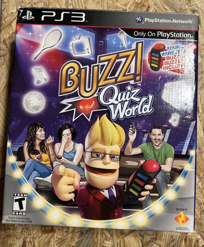 Buzz quiz world bundle sony - -,