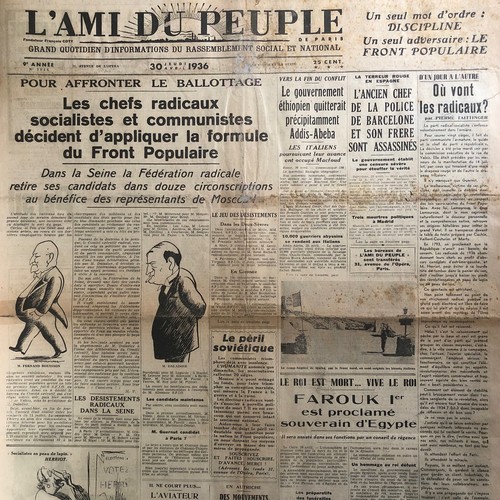 Journal ami peuple - journal,