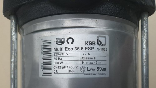 Pompe eau surface ksb - à,