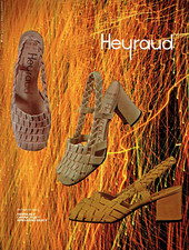 publicité Advertising 0223 1971   Heyraud  chaussures escarpins