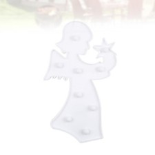  Lampe de nuit à LED blanche en forme de fée en forme de lampe décorative de