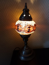 Lampe Orientale, Arabe, Laiton Cuivre, Vintage, Lanterne