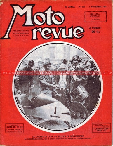Moto revue 930 - moto,