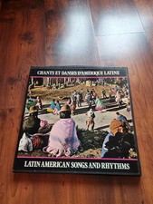 Coffret 5 vinyles 33 tours : Chants et danse d'Amérique Latine