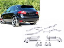 Milltek Système Complet Porsche Cayenne 2 4.8L Turbo 958 2x100Mm Double Paroi