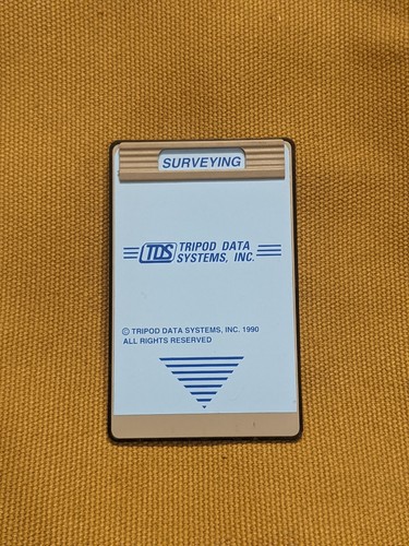 Tds surveying card for 48gx - tds,