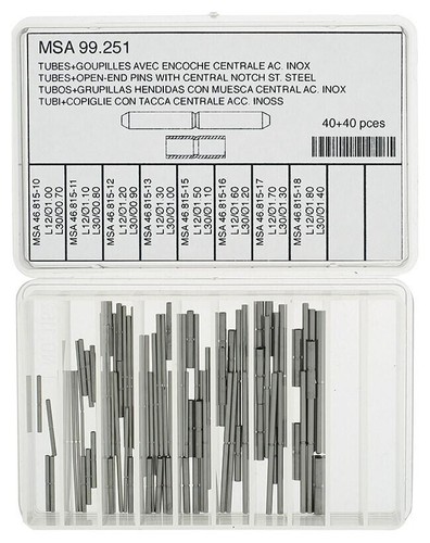 Assortiment tubes 40 - assortiment, de