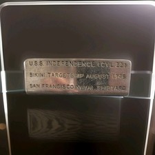 Plaque de Bureau -  U.S.S