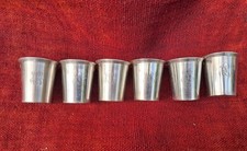 6 Verres Liqueur En Argent