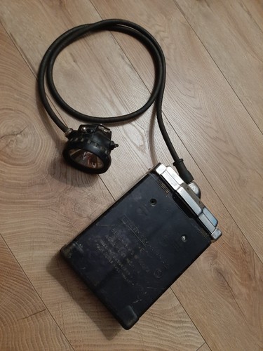 Ancienne lampe mineur - de,