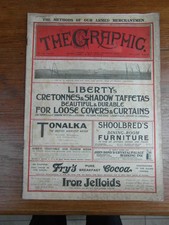 genre L ILLUSTRATION : WWI WAR GUERRE 14/18 : revue THE GRAPHIC 1917 Nr 2475