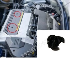 Clips cache moteur pour - moteur,