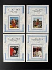 Tchad 2001 Mi. Bl. M 318 A-P 318 B ND Imperf Pape Jean-Paul II pope Papst