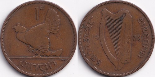 Pingin 1928 irlande eire - 1,