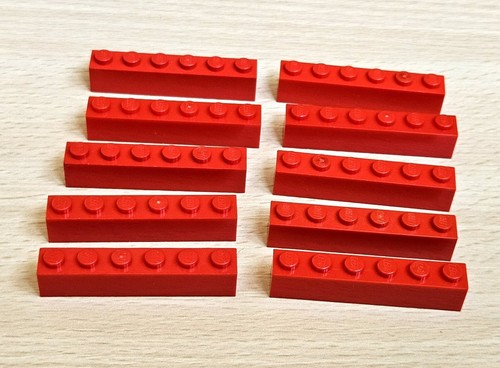 Lego 3009 10x brique rouge - 10x,