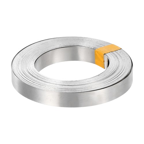 Bande acier nickelé 12x10mm - bande, 0.12x10mm