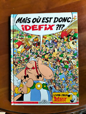 EO 2001 LIVRE JEUX ASTERIX MAIS OU EST DONC IDEFIX UDERZO DRAGON D OR  (Z648)