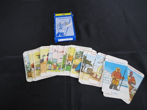 Cartes jeu des familles - cartes,