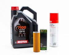Kit Entretien Vidange pour DUCATI PANIGALE V4 S CORSE de 2019 MOTUL 7100 15W50 4
