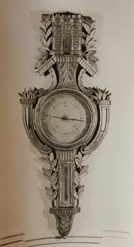 Photographie barometre epoque - photographie,